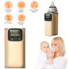 Portable Bottle Warmer with Night Light On The Go Baby Milk Warmer Milk Formula Warmer for Home Travel with 6 Heating Levels
