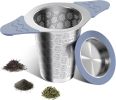 Tea Infuser for Loose Leaf Tea,Stainless Steel Tea Infuser with Heat Proof Silicone Handles