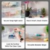 Pencil Case Boxes, 10-Pack, |Made in USA|, Plastic Bead Organizing Containers with Snap Lid for Arts, Crafts, Ephemera, Stickers, Dance Cheer