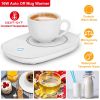 Coffee Mug Warmer Cup Warmer Auto Shut Off Coffee Tea Milk Electric Heater Pad Office Home Desk Coffee Mug Warmer Electric Beverage Warme