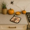 Chesapeake Bay Retriever Heirloom Fall Pair of Pot Holders Pair 7.5x7.5 Quilted Insulated Hot Pads Decorative Kitchen Gift Made in USA