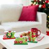 3 Pieces Christmas Table Signs Decorations, Merry Christmas Wooden Centerpiece Ornaments