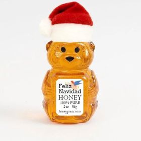 HibernaTEAing Honeys! (Quote on bear: Feliz Navidad)