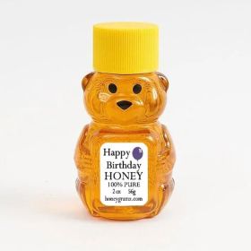 HibernaTEAing Honeys! (Quote on bear: Happy Birthday)